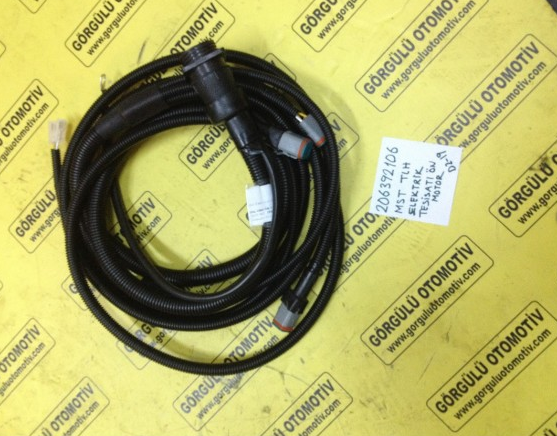 206392106 MST Telehander Elektrik tesisatı motor ön / Front engine electrical circuit