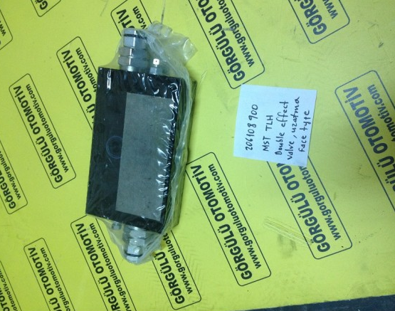 206108900 MST Telehander Çift etkili kilit valf alın tip, uzatma / Double effect valve, face type