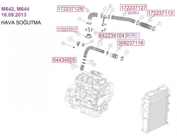 309237116 Hortum / Hose