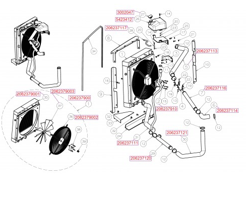 206237120 MST Telehander boru / Pipe