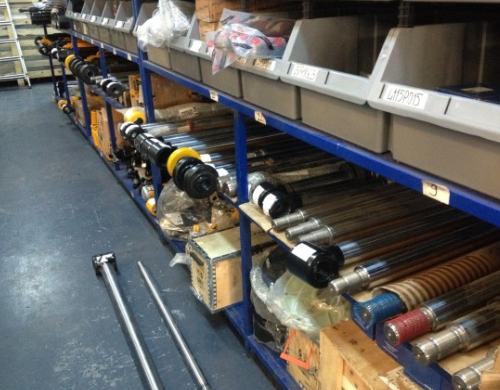 642225011 Mil, Bom silindiri / Rod, Boom cylinder