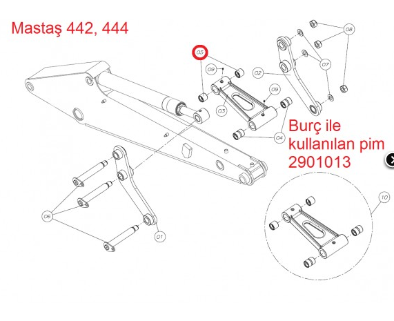 2901657 Burç Pim / Bush