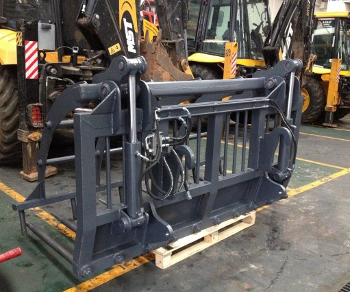 Telehander balya-saman ataşmanı