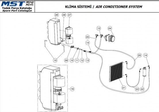 GDNSNK70552G MST KLİMA SETİ