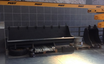 MST Telehander kova ataşmanı