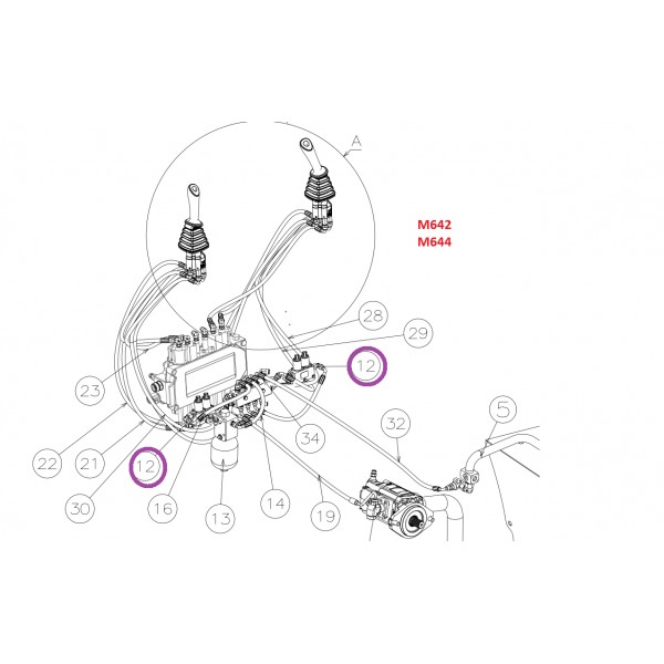 544S0556 Kontrol valfi / Valve