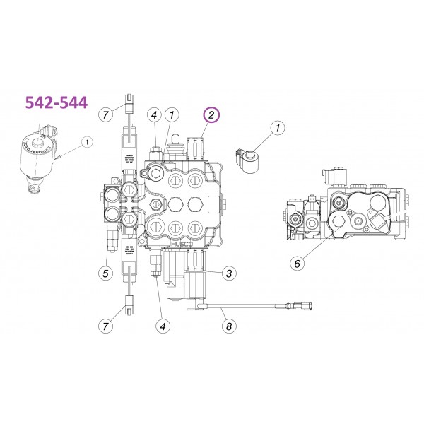 542275002 Antişok valfi / Relief valve