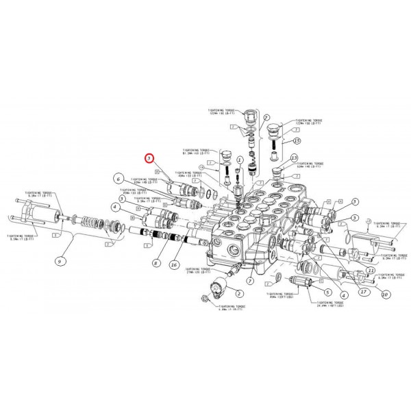 542276003 Antişok valf / Relief valve