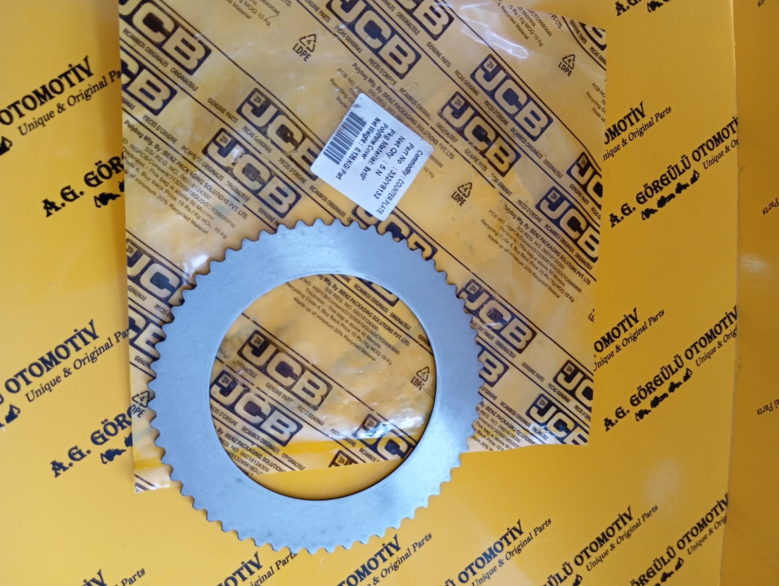 332/Y8132 JCB, ŞANZIMAN ÇELİĞİ